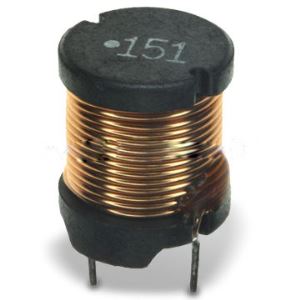 Inductor de potència a través del forat